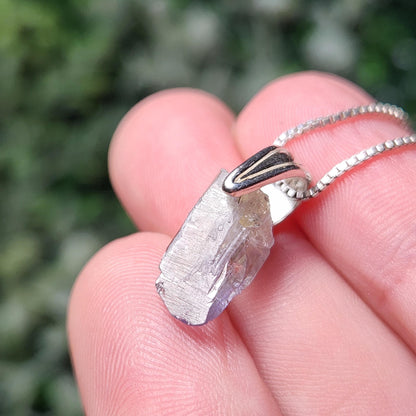 Unheated Tanzanite Pendant