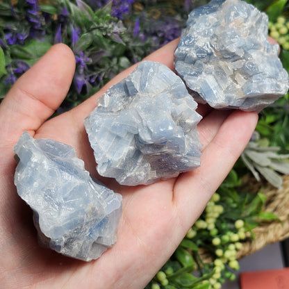Blue Calcite Crystal