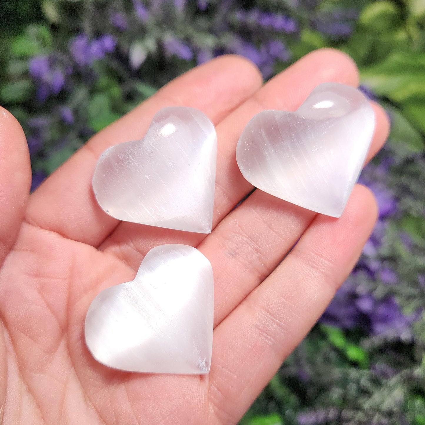 Selenite Heart