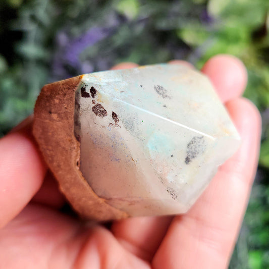 Ajoite Quartz Crystal