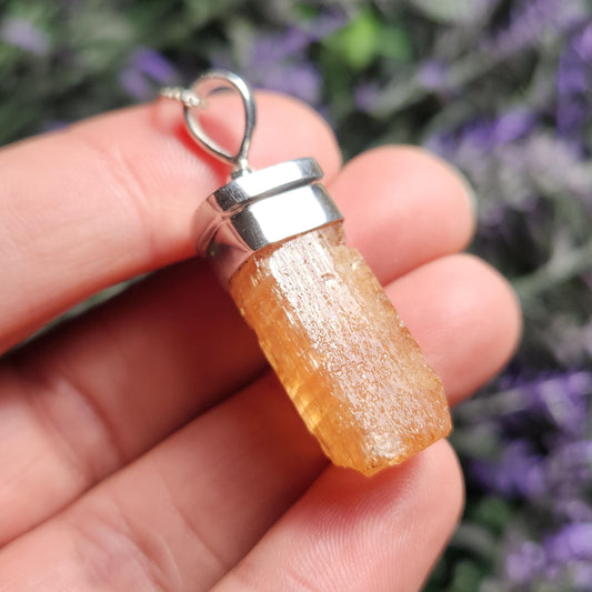 Golden Topaz Pendant