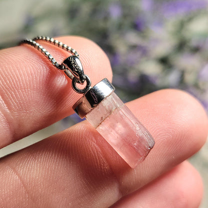 Pink Tourmaline Pendant