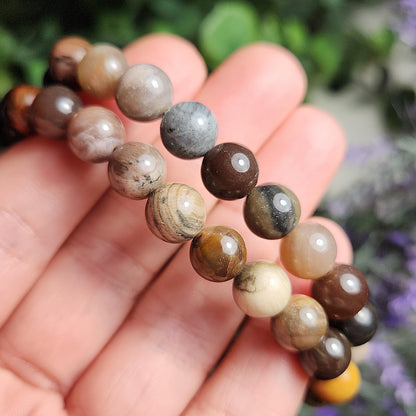 Petrified Wood Bracelet