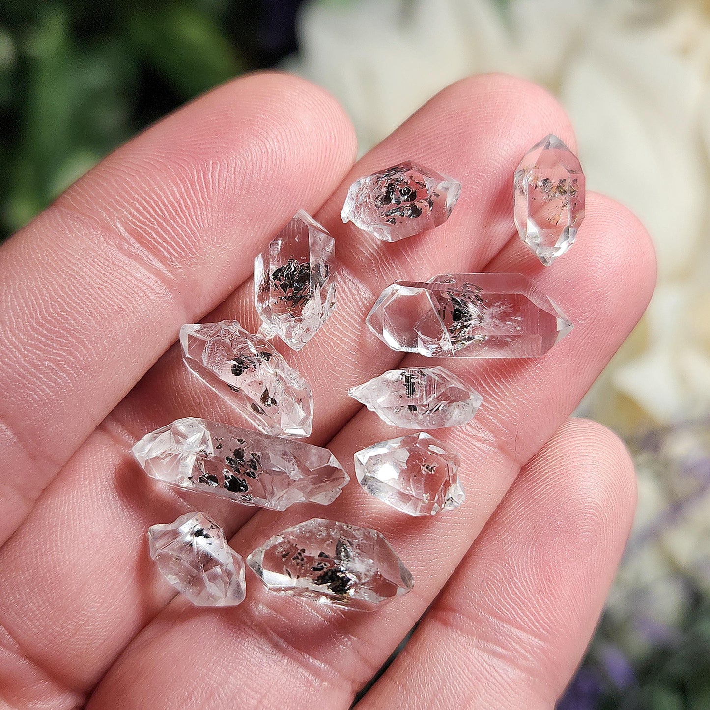 Carbon & Petroleum Enhydro Quartz