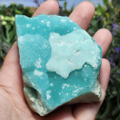 Blue Aragonite Crystal