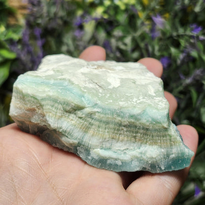 Blue Aragonite Crystal