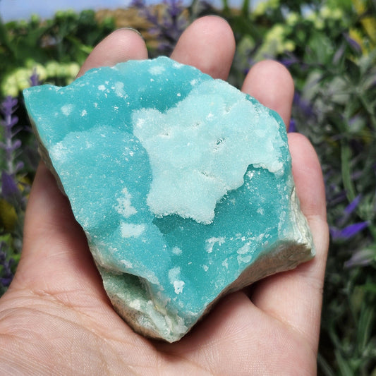 Blue Aragonite Crystal