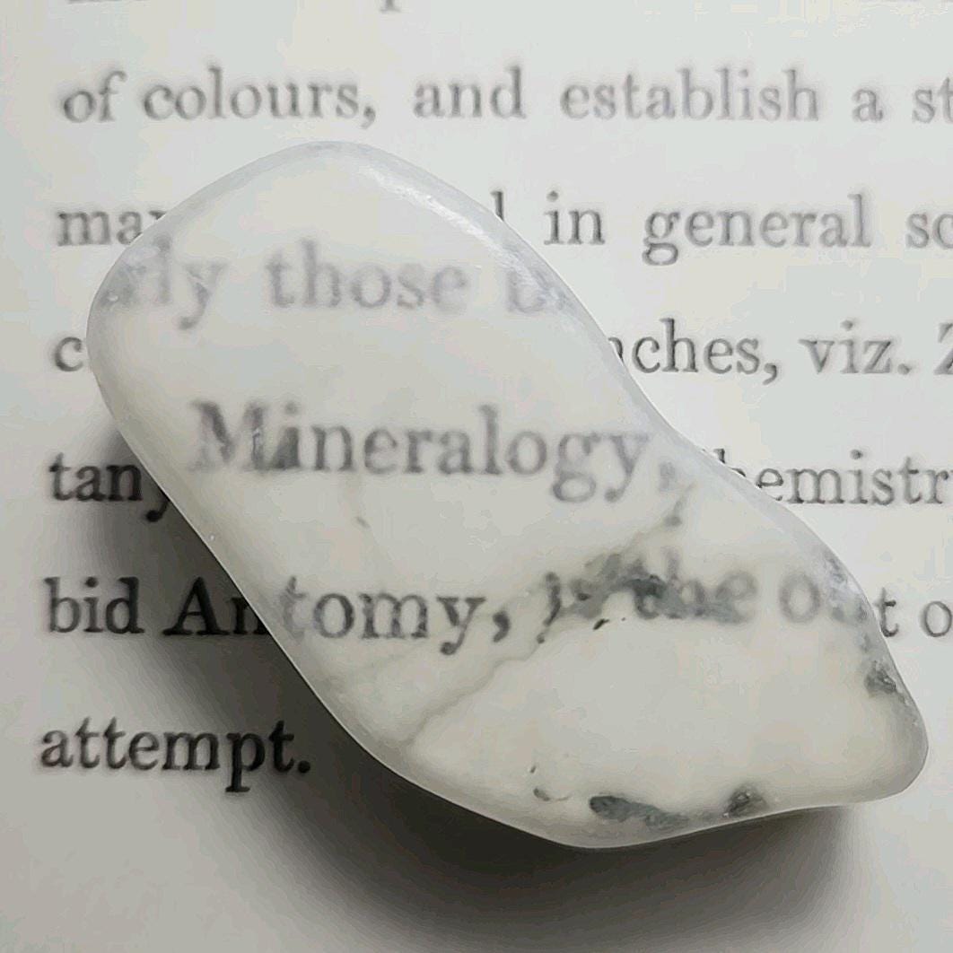 Ulexite TV Stone – Vision Crystal – Natural Ulexite from California – Optical Stone for Intuition – Third Eye Chakra – Raw Ulexite Slab