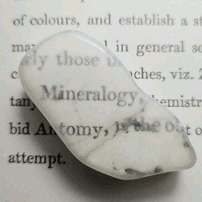 Ulexite TV Stone – Vision Crystal – Natural Ulexite from California – Optical Stone for Intuition – Third Eye Chakra – Raw Ulexite Slab