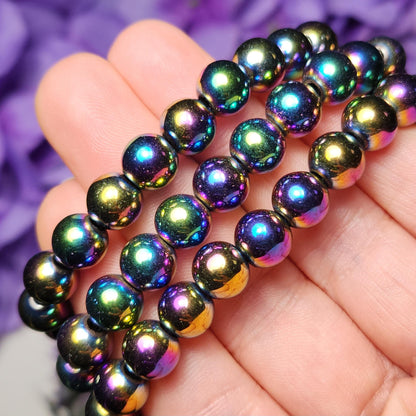 Rainbow Hematite Bracelet