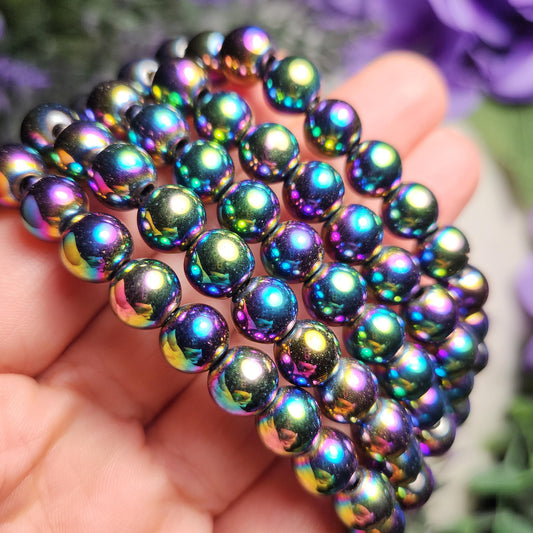 Rainbow Hematite Bracelet