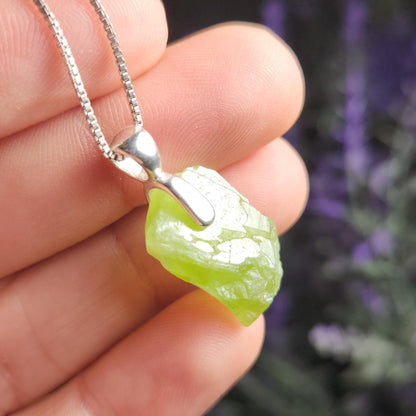 Terminated Peridot Pendant