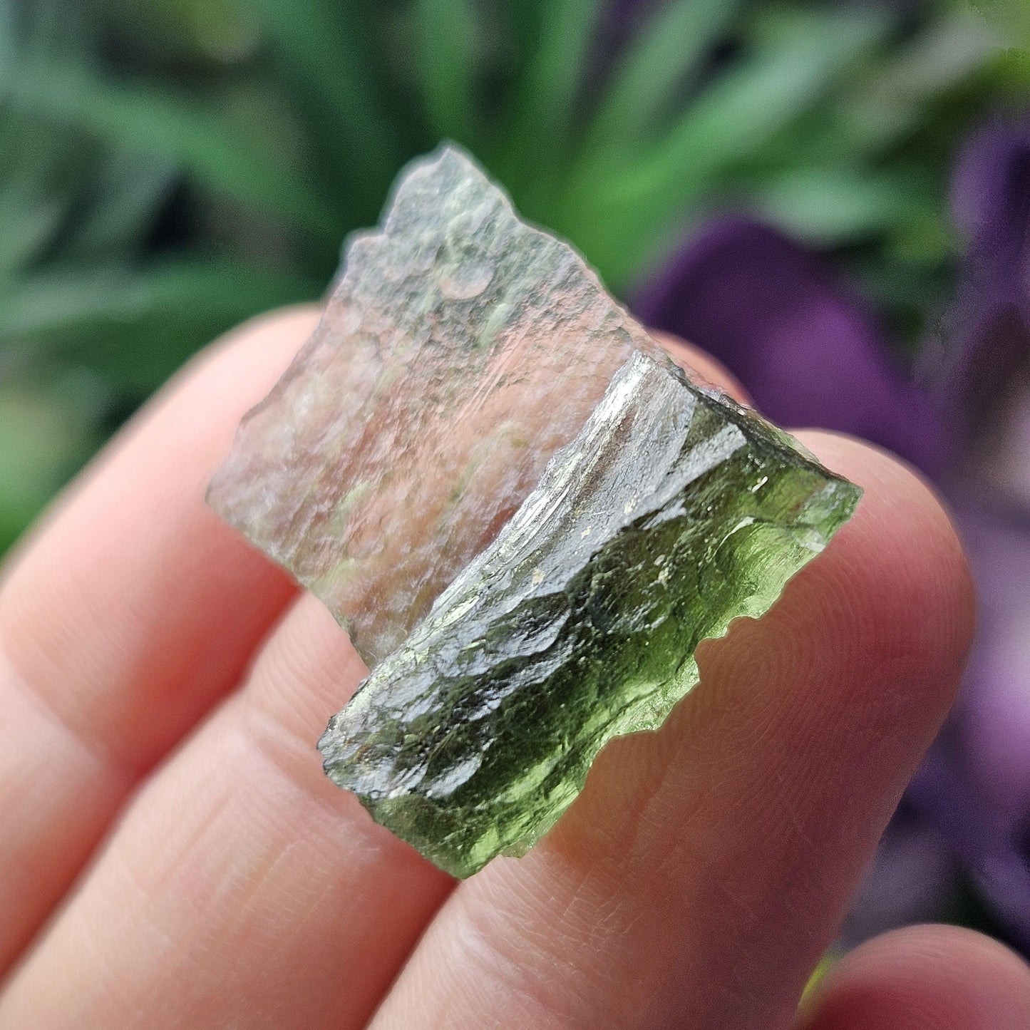 Angel Chime Moldavite