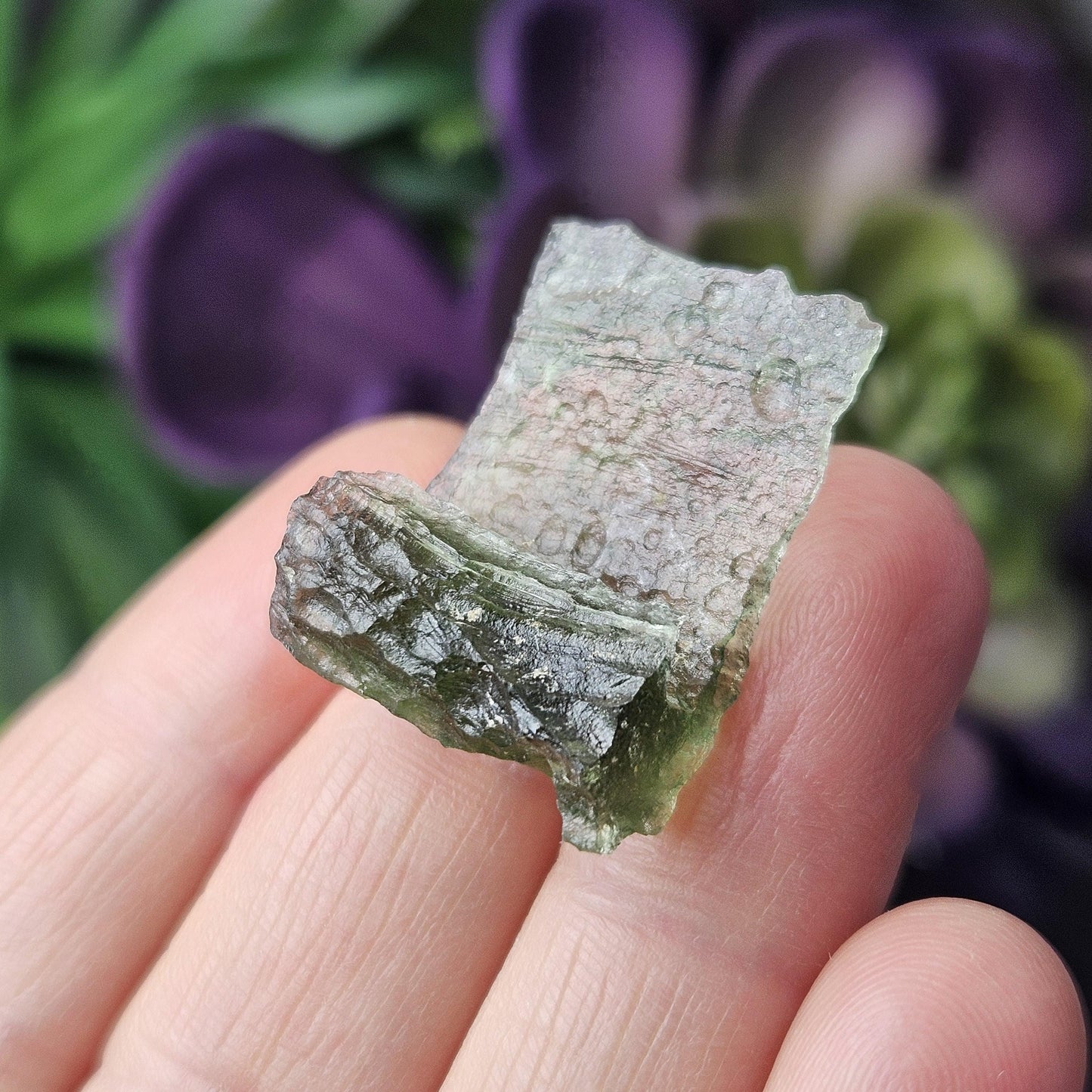 Angel Chime Moldavite