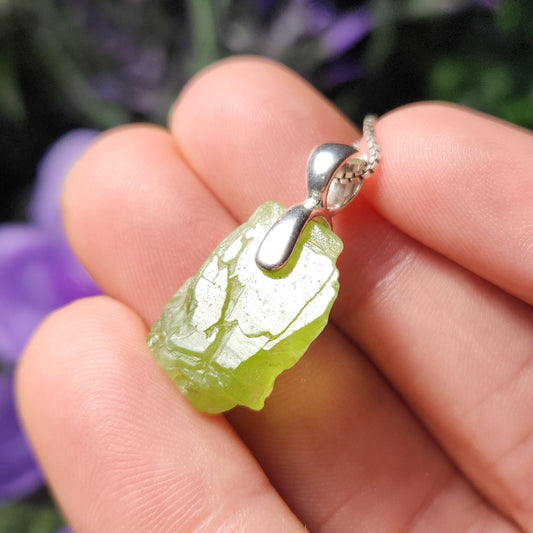 Terminated Peridot Pendant