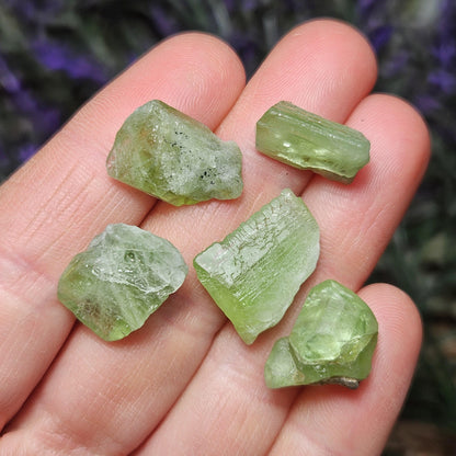 Terminated Peridot Crystal