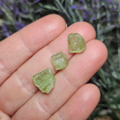 Terminated Peridot Crystal