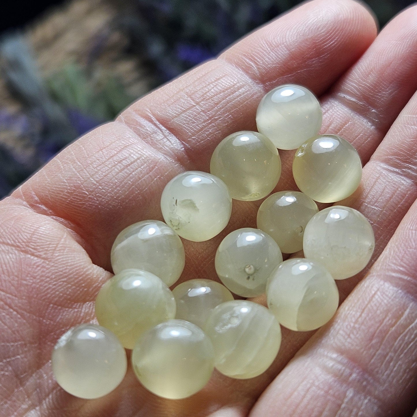 Libyan Desert Glass Beads