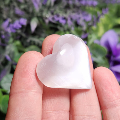 Selenite Heart