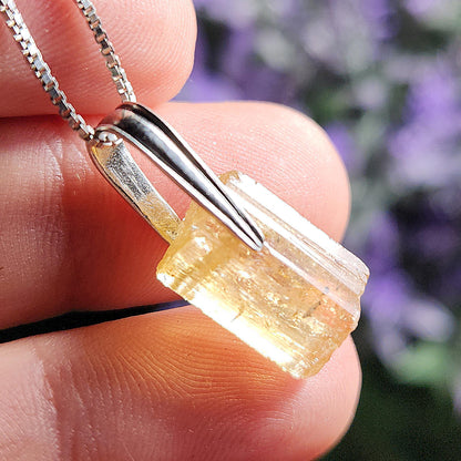 Golden Topaz Pendant
