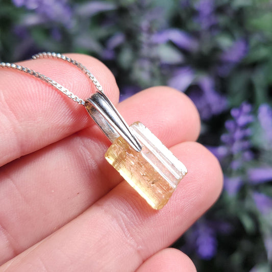 Golden Topaz Pendant