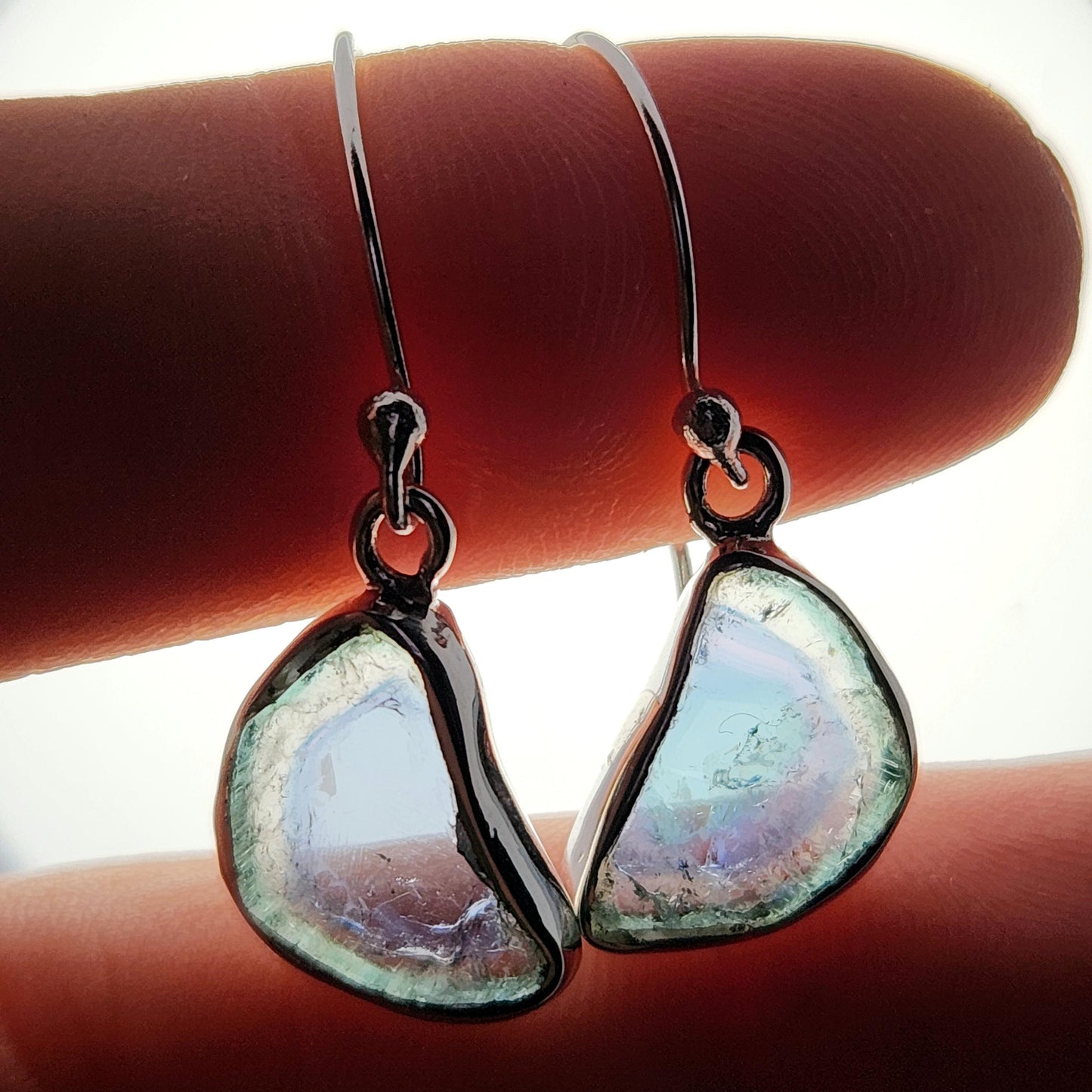 Watermelon Tourmaline Earrings