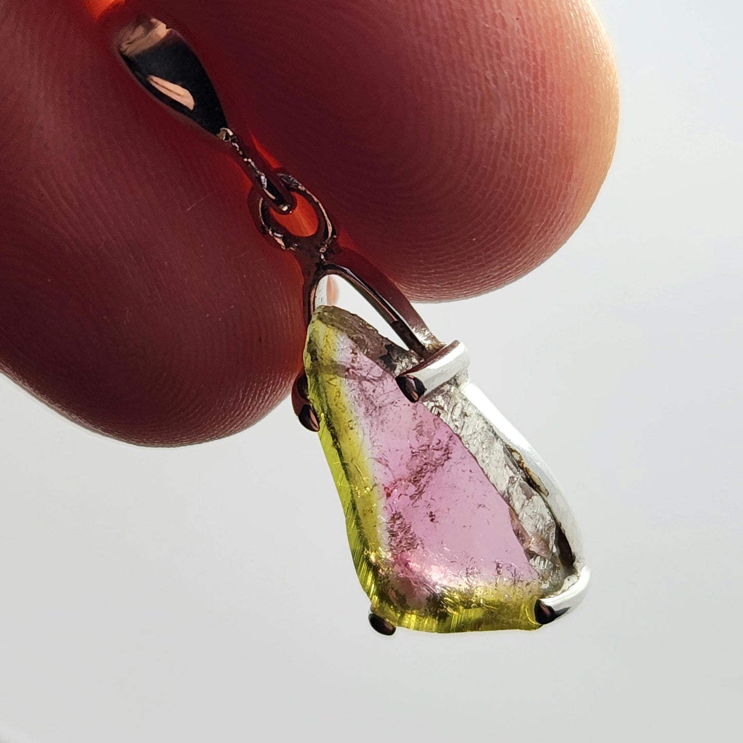 Watermelon Tourmaline Pendant