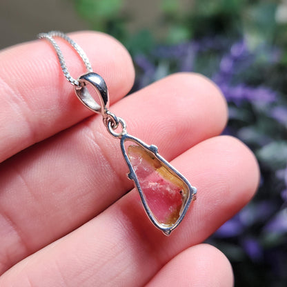 Watermelon Tourmaline Pendant