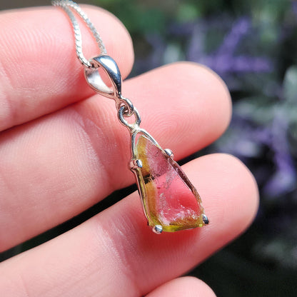 Watermelon Tourmaline Pendant