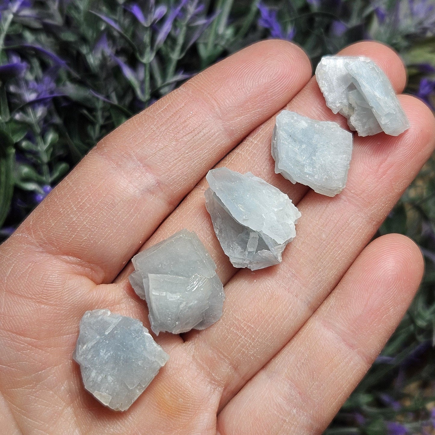 Blue Barite Crystal