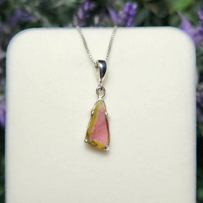 Watermelon Tourmaline Pendant