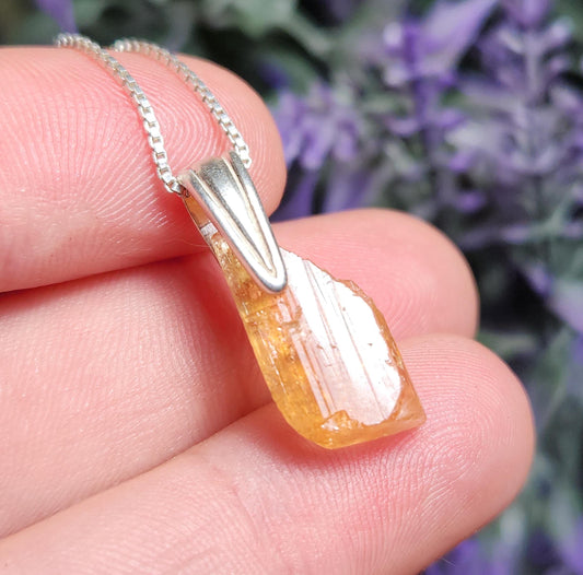 Golden Topaz Pendant