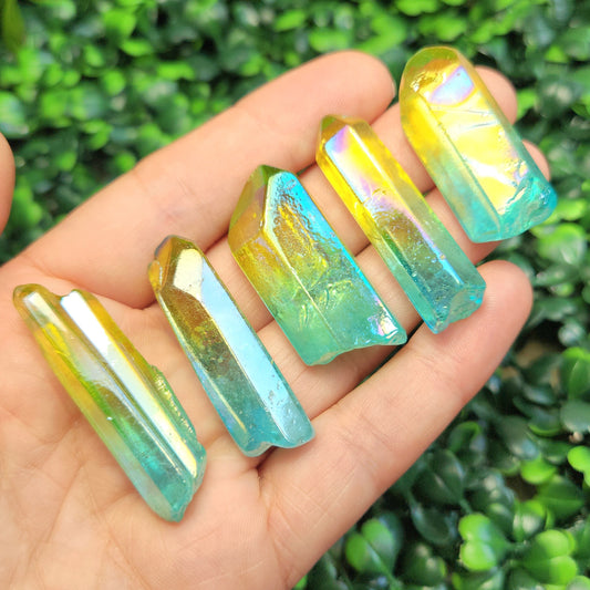 Aura Quartz Crystal