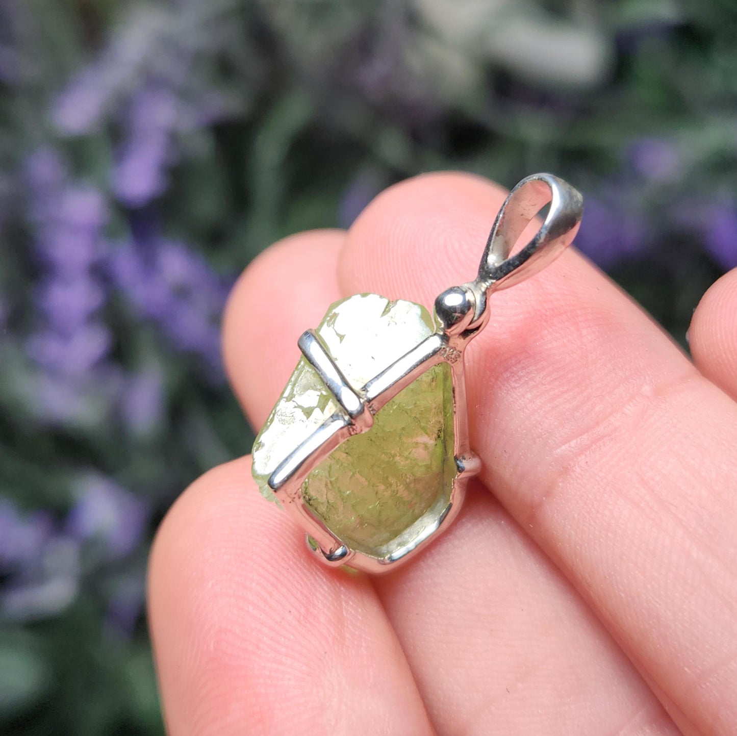 Terminated Peridot Pendant