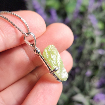 Terminated Peridot Pendant