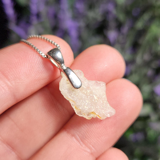 Hyalite Opal Pendant