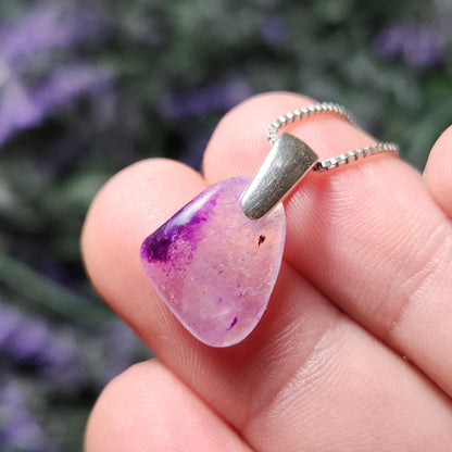 Gel Sugilite Pendant