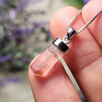Pink Tourmaline Pendant