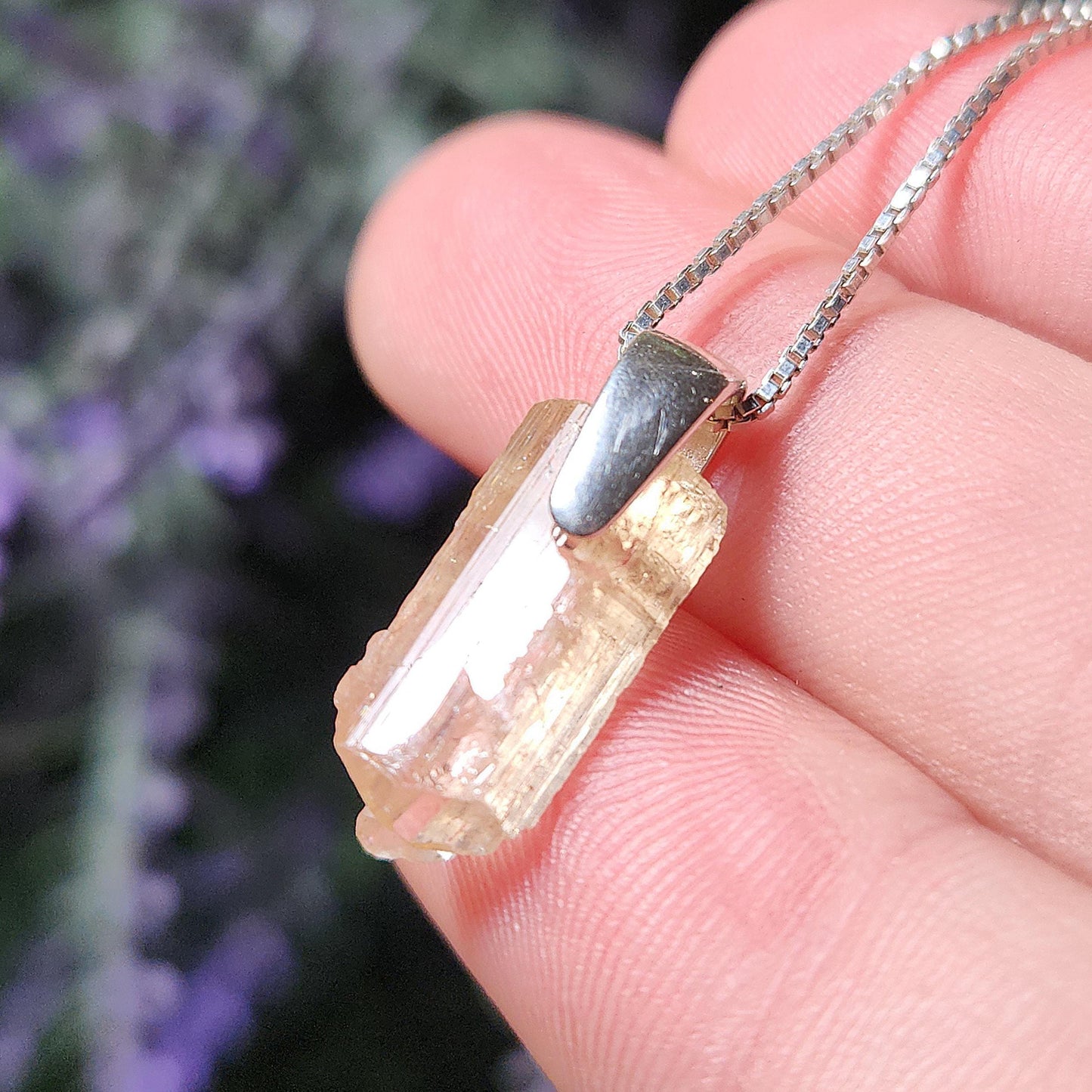 Golden Topaz Pendant