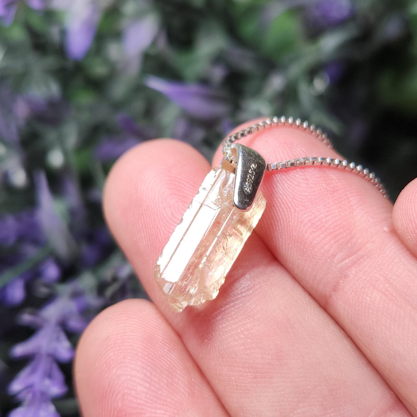 Golden Topaz Pendant