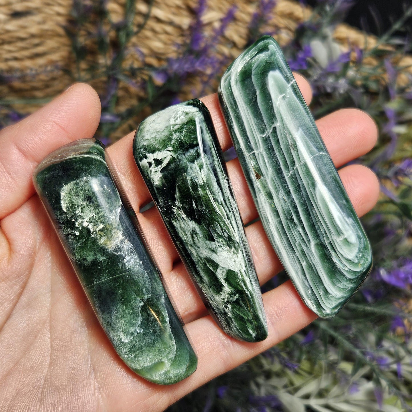 Green Kyanite Wand