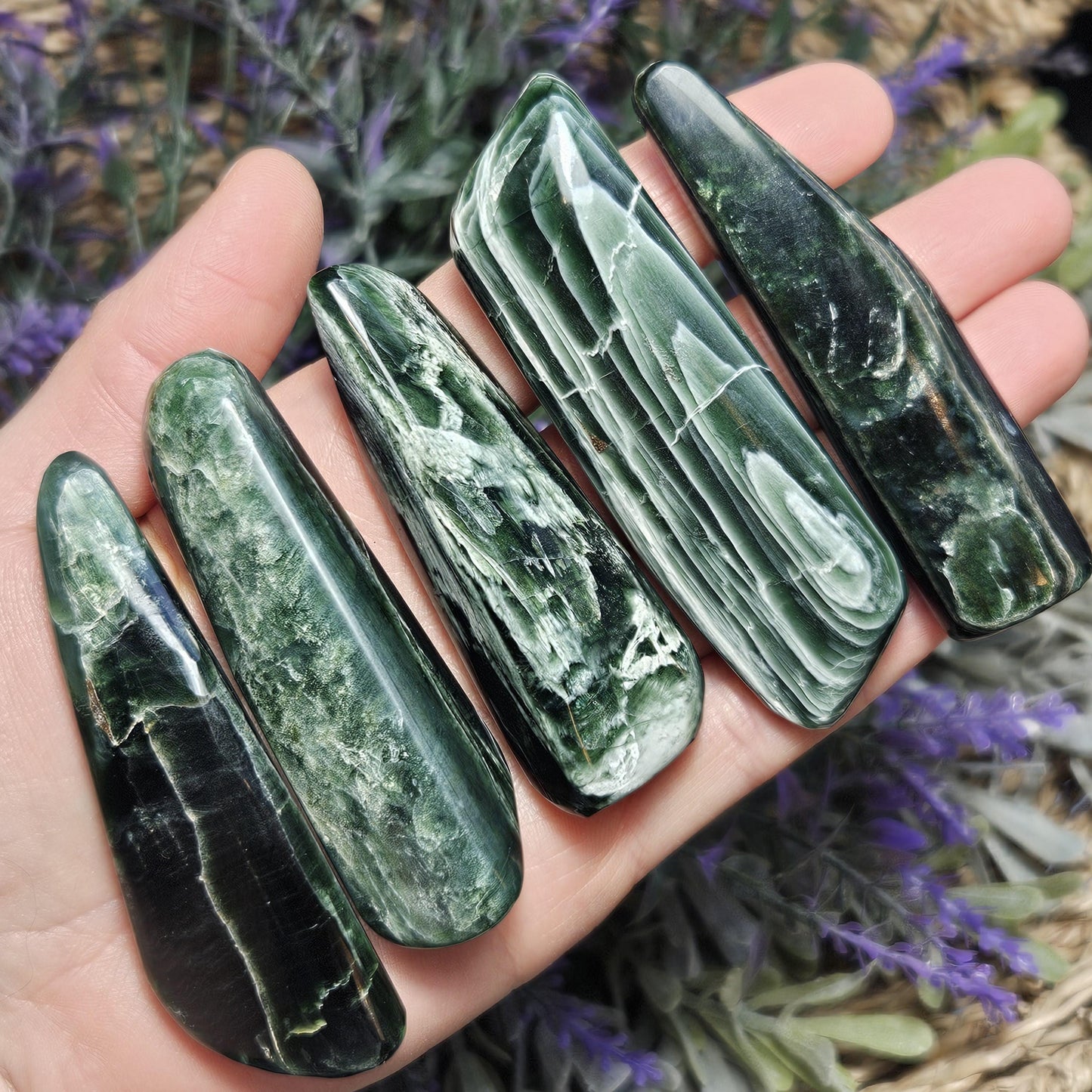 Green Kyanite Wand