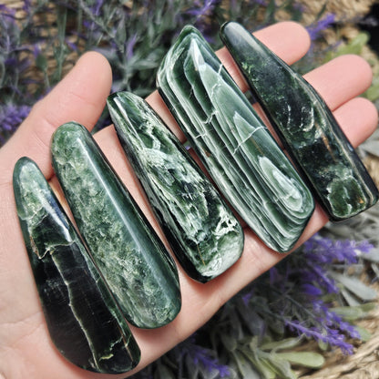 Green Kyanite Wand