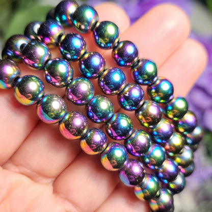 Rainbow Hematite Bracelet