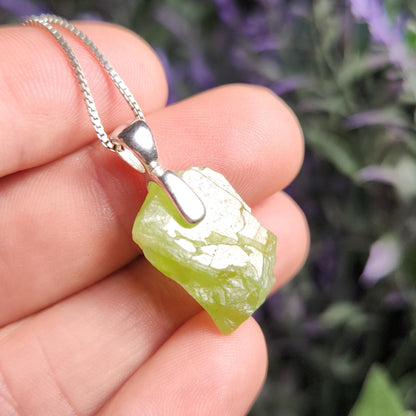 Terminated Peridot Pendant