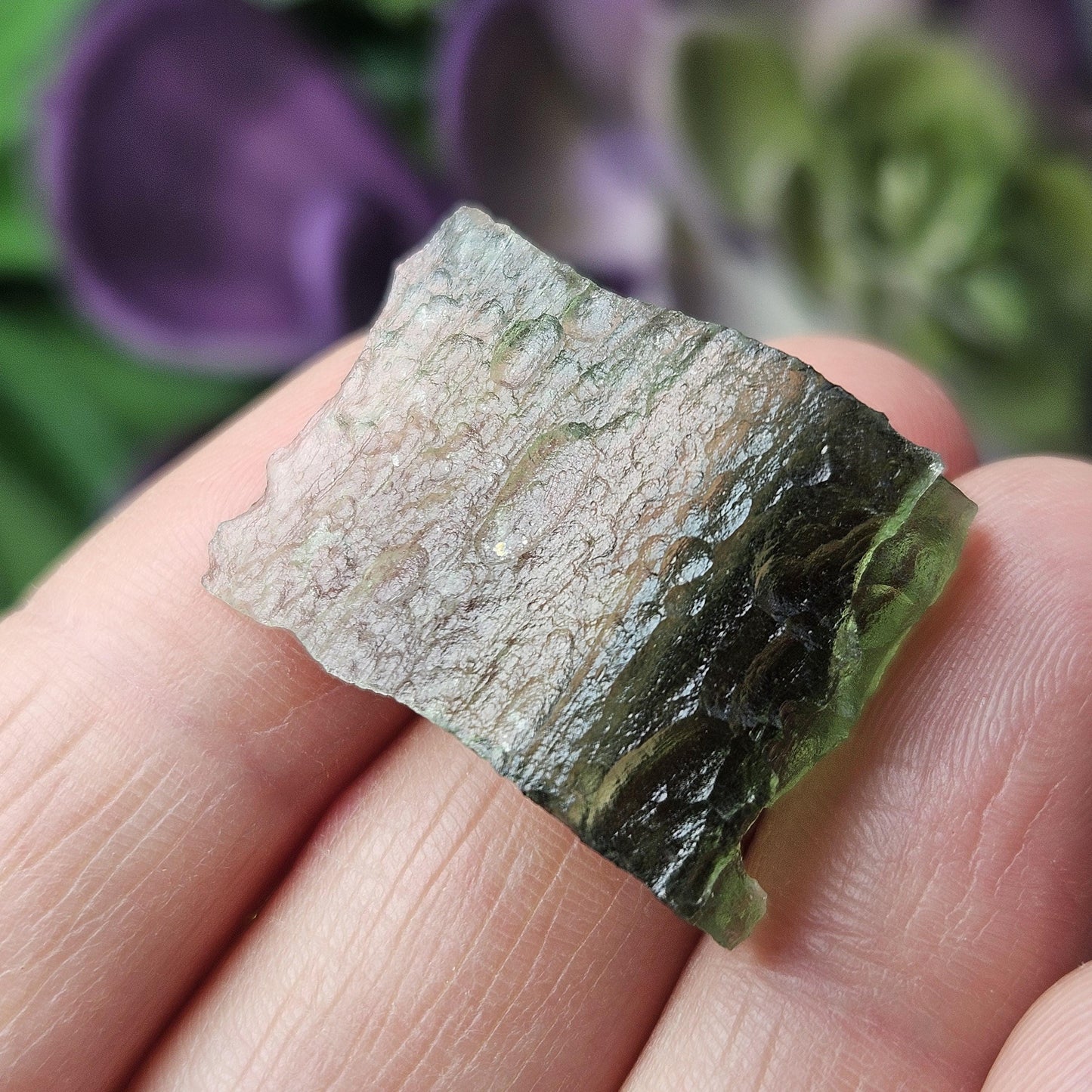 Angel Chime Moldavite