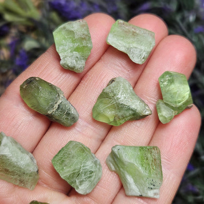Terminated Peridot Crystal