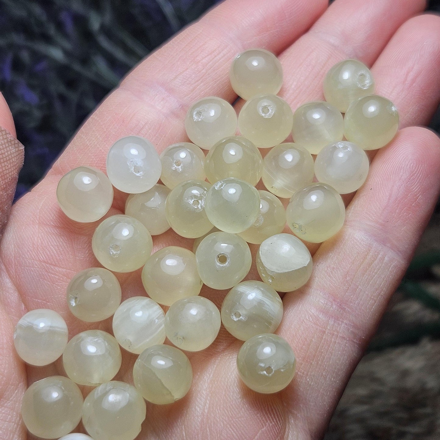 Libyan Desert Glass Beads