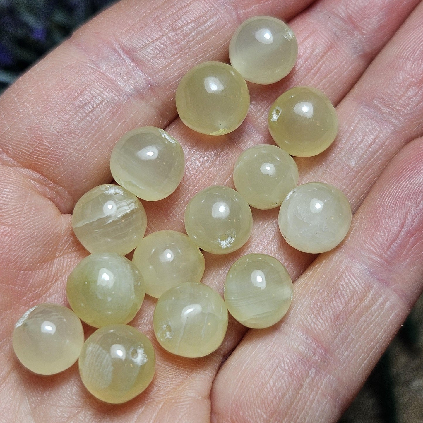 Libyan Desert Glass Beads