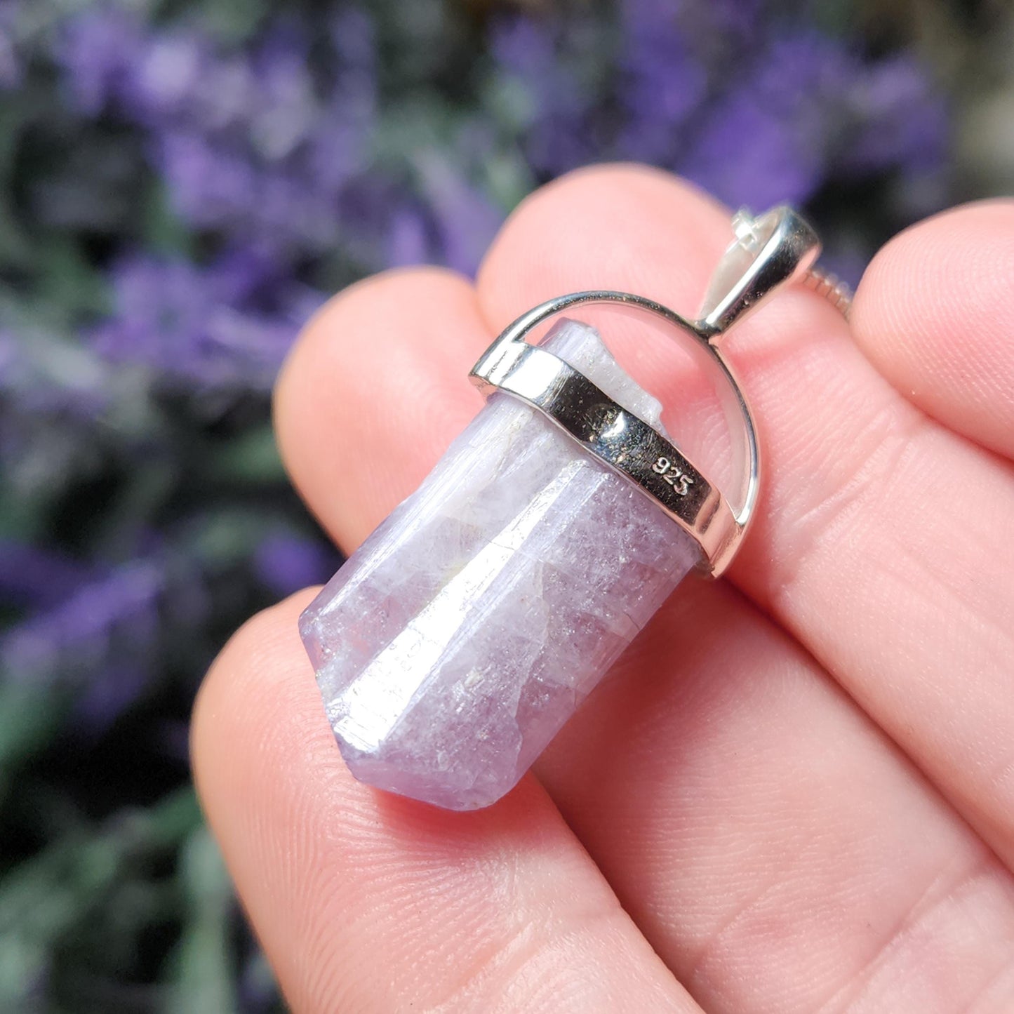 Purple Scapolite Pendant